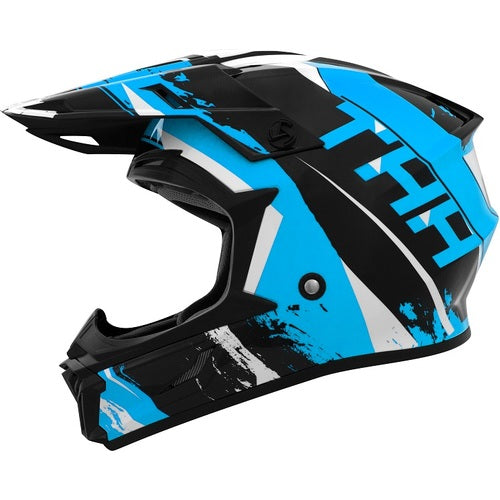 THH T710X RAGE YOUTH HELMET - BLACK/BLUE