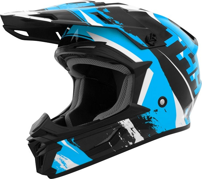 THH T710X RAGE YOUTH HELMET - BLACK/BLUE