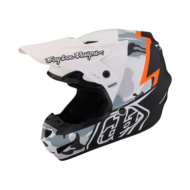 TLD YOUTH SE4 GP HELMET VOLT CAMO WHITE