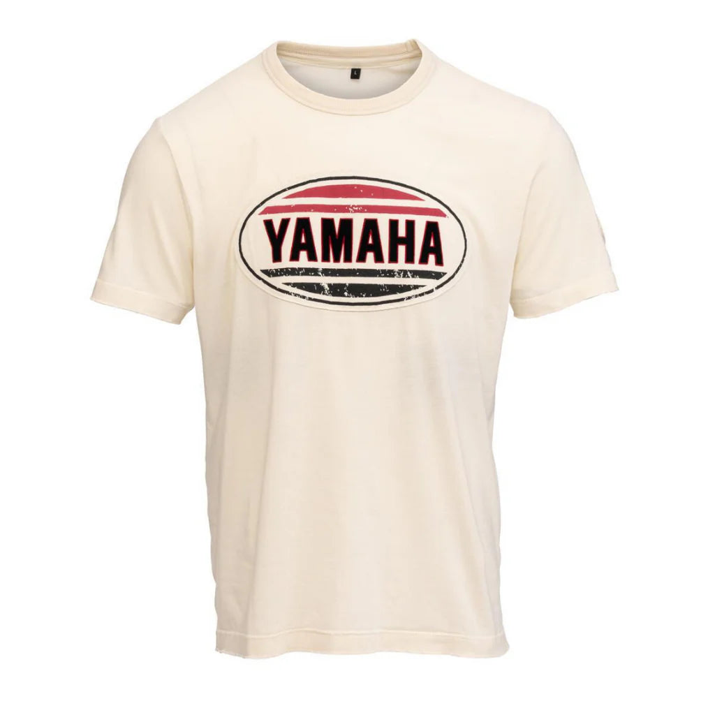 YAMAHA MENS TRAVIS TEE - WHITE