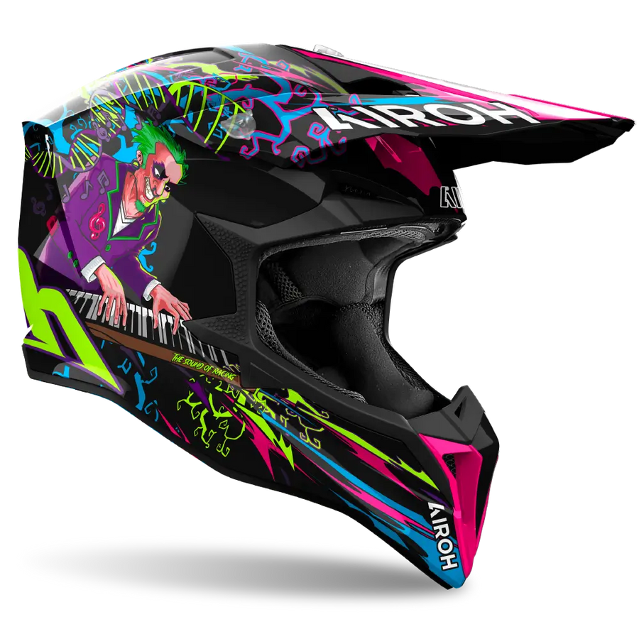 AIROH WRAAAP MUSIC GLOSS HELMET