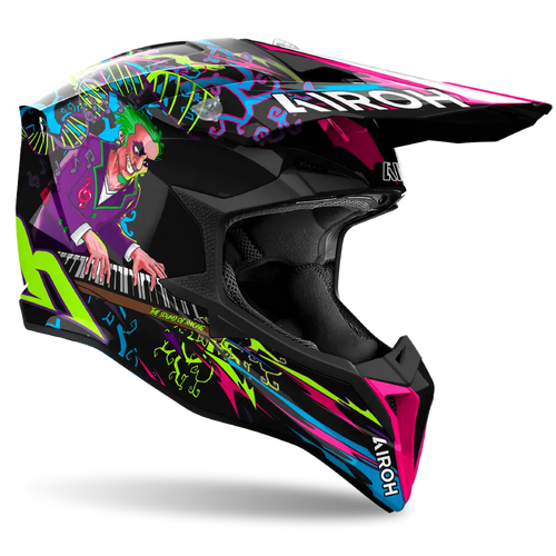 AIROH WRAAAP MUSIC GLOSS HELMET