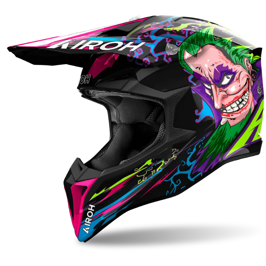 AIROH WRAAAP MUSIC GLOSS HELMET