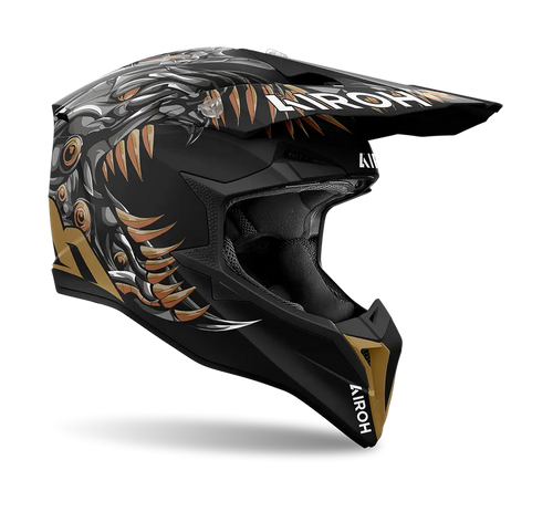 AIROH WRAAAP CYBORG MATTE HELMET