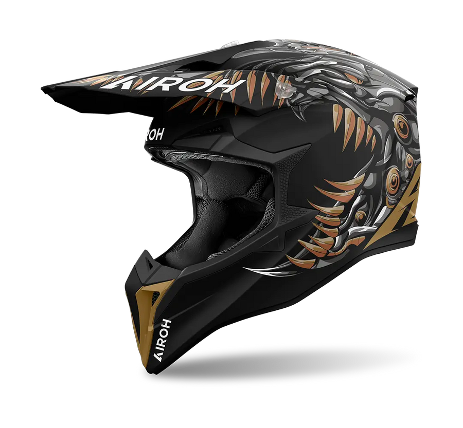 AIROH WRAAAP CYBORG MATTE HELMET