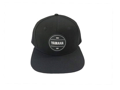 YAMAHA SINCE 55 FLAT PEAK CAP - BLACK