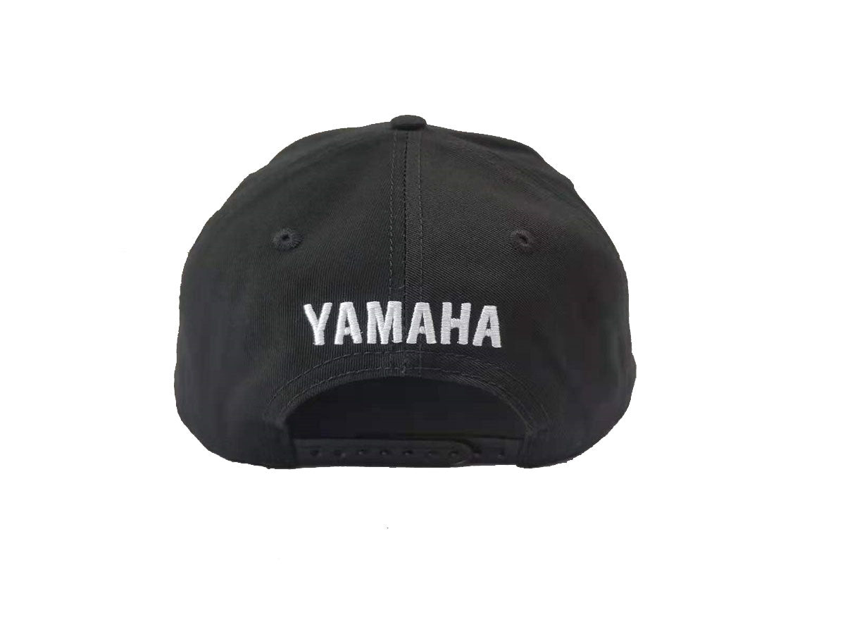 YAMAHA SINCE 55 FLAT PEAK CAP - BLACK