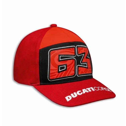 DUCATI DUAL PECCO BAGNAIA 63 SNAPBACK CAP