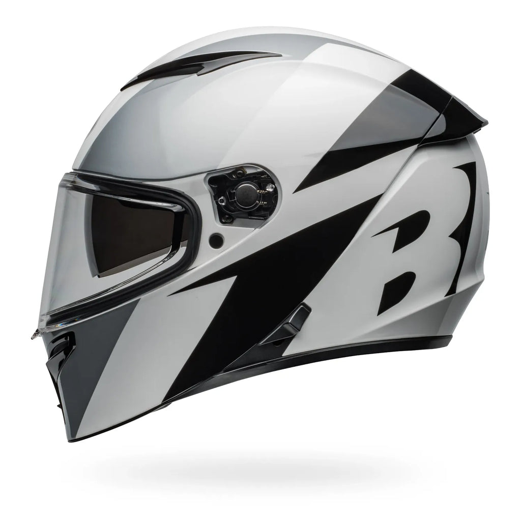 BELL LITHIUM SHEAR FULL FACE HELMET - SILVER/WHITE