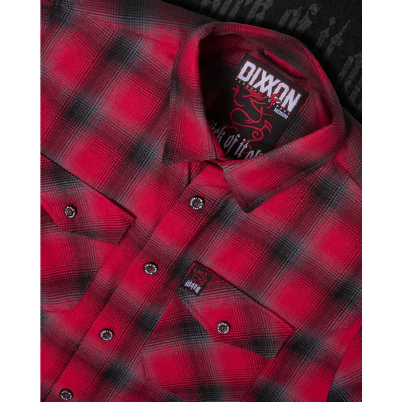 HOUSE OF MOTORCYCLES | SICK OF IT ALL FLANNEL | DIXXON