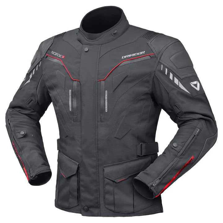 DRIRIDER NORDIC V JACKET - BLACK