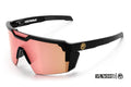 HEATWAVE FUTURE TECH SUNGLASSES BLACK: ROSE GOLD