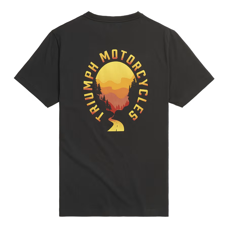 TRIUMPH SUNSET GRAPHIC TEE