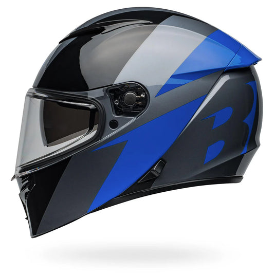 BELL LITHIUM SHEAR FULL FACE HELMET - GRAY/BLUE
