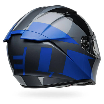 BELL LITHIUM SHEAR FULL FACE HELMET - GRAY/BLUE