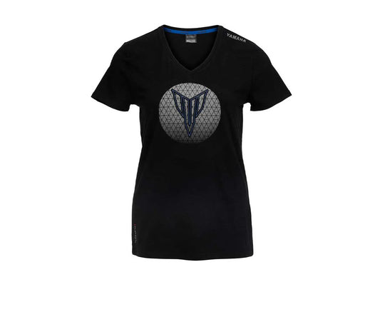 YAMAHA MT WOMENS MADISON TEE - BLACK