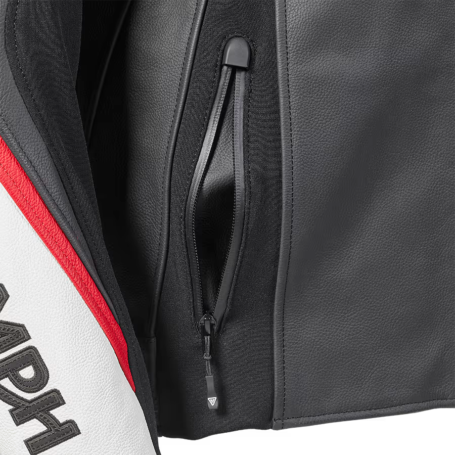 TRIUMPH TRIPLE SPORT LEATHER ROADSTER JACKET