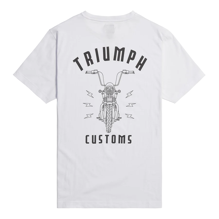 TRIUMPH APE MENS TEE - WHITE