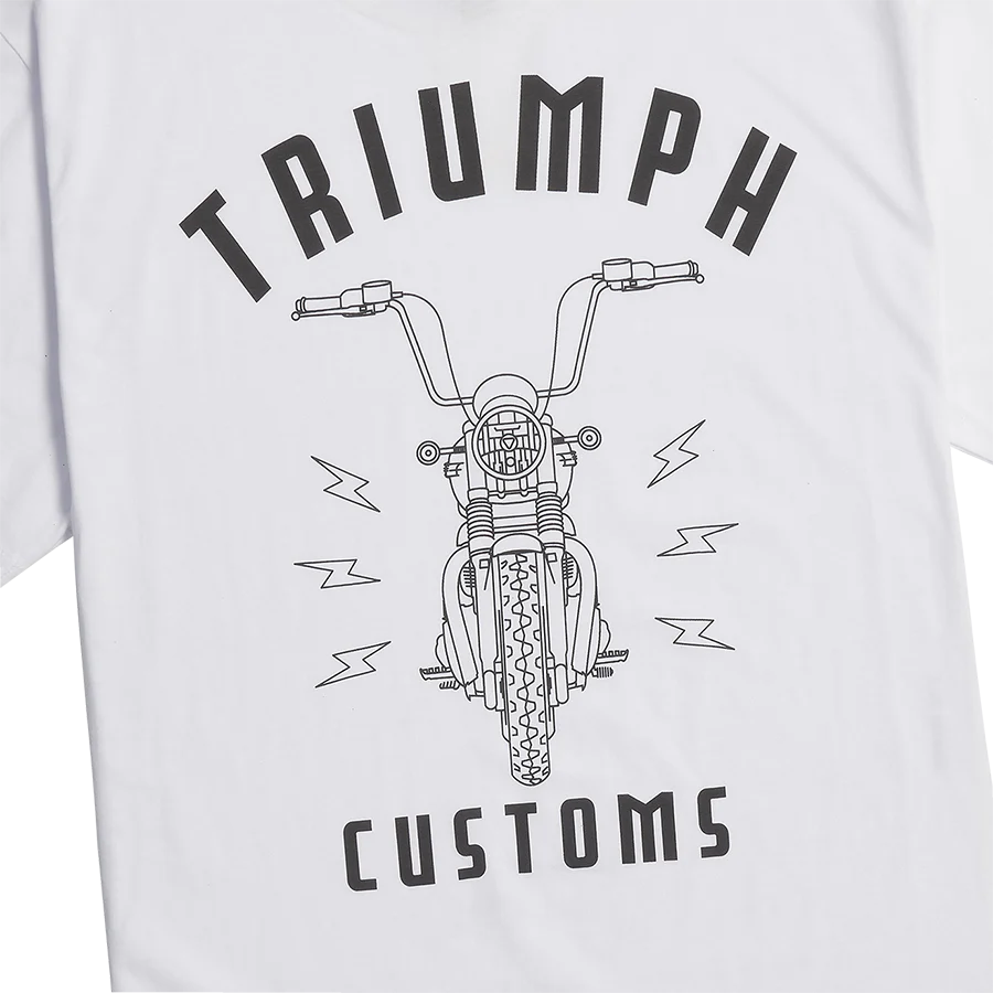 TRIUMPH APE MENS TEE - WHITE