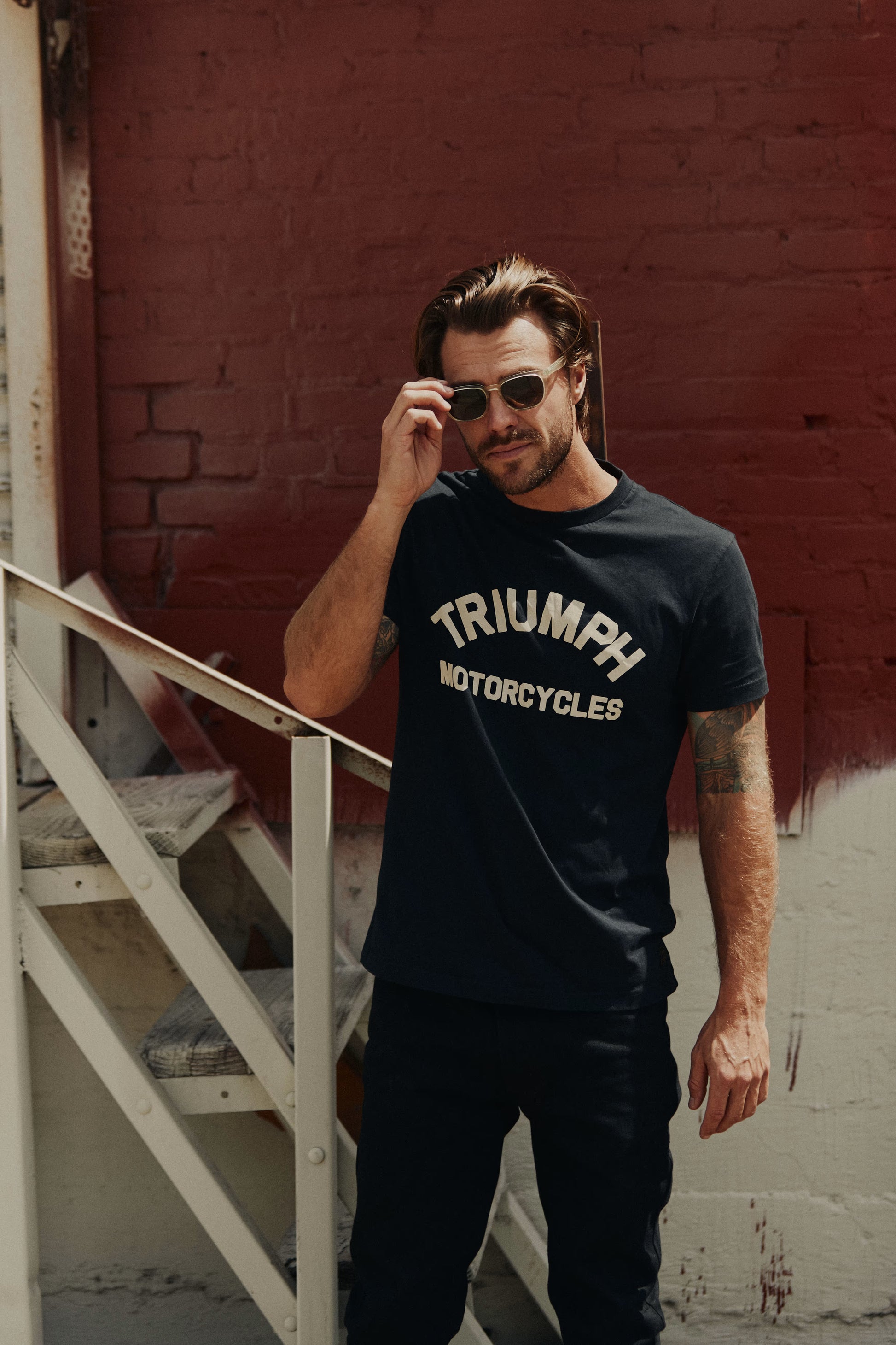 TRIUMPH BURNHAM TEE