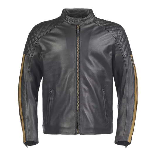 TRIUMPH BRADDAN SPORT JACKET - BLACK/GOLD