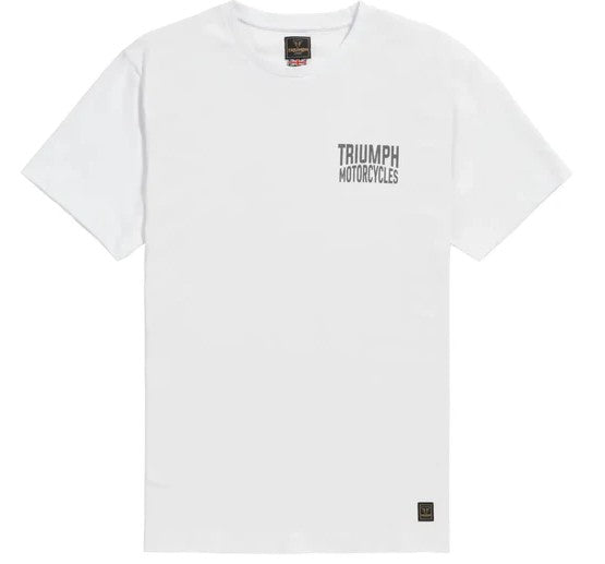 Triumph End Game Tee White
