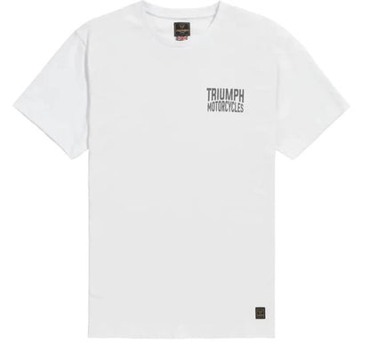 Triumph End Game Tee White