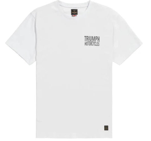 Triumph End Game Tee White