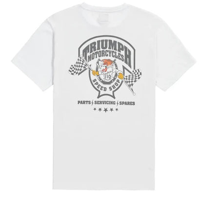 Triumph End Game Tee White