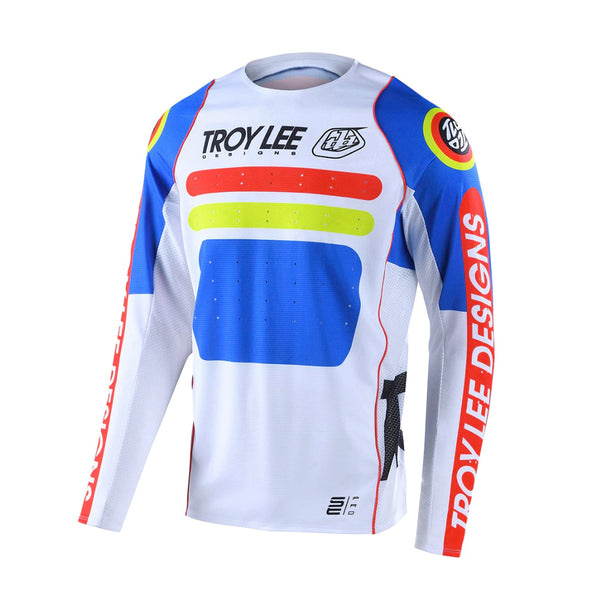HOUSE OF MOTORCYCLES | TROY LEE DESGINS SE PRO JERSEY | DROP IN WHITE