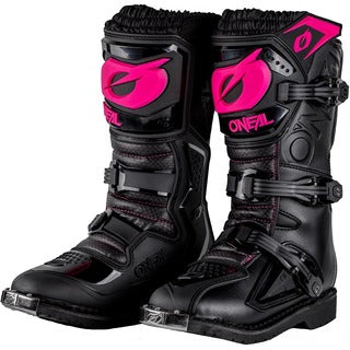 HOUSE OF MOTORCYCLES | RIDER PRO PINK/BLACK KIDS BOOTS | ONEAL