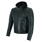 House Of Motorcycles | Johnny Reb Mens Hawkebury Leather Jacket - Side