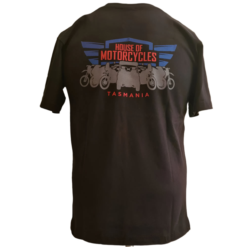 House Of Motorcycles Tasmania | T-Shirt Back