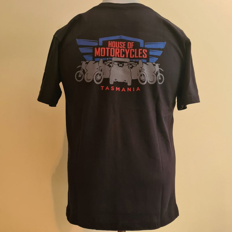 House Of Motorcycles Tasmania | T-Shirt Back