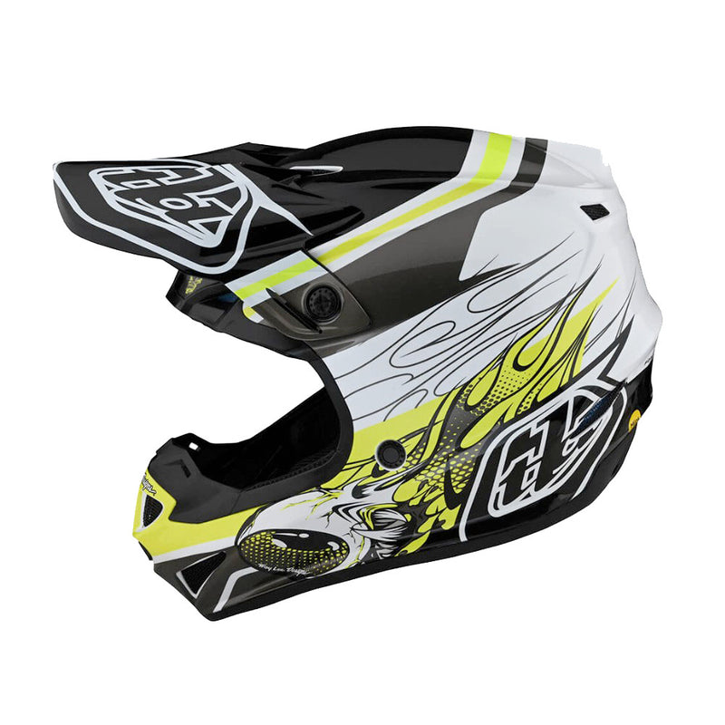 House of Motorcycles | Troy Lee Designs SE4 Helmet | Skooly Black